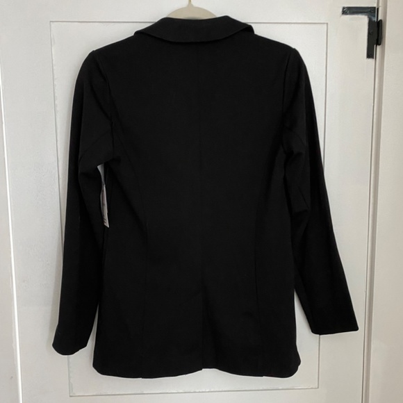 NINE WEST - NWT - THE RELAXED BLAZER - BLACK - SIZE XS - Picture 2 of 5